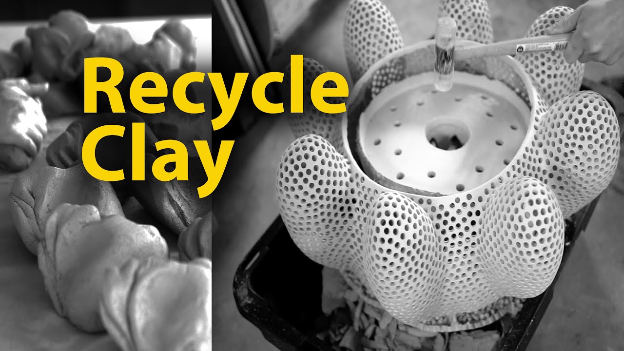 Studio Process: How to Recycle Bone-Dry Clay