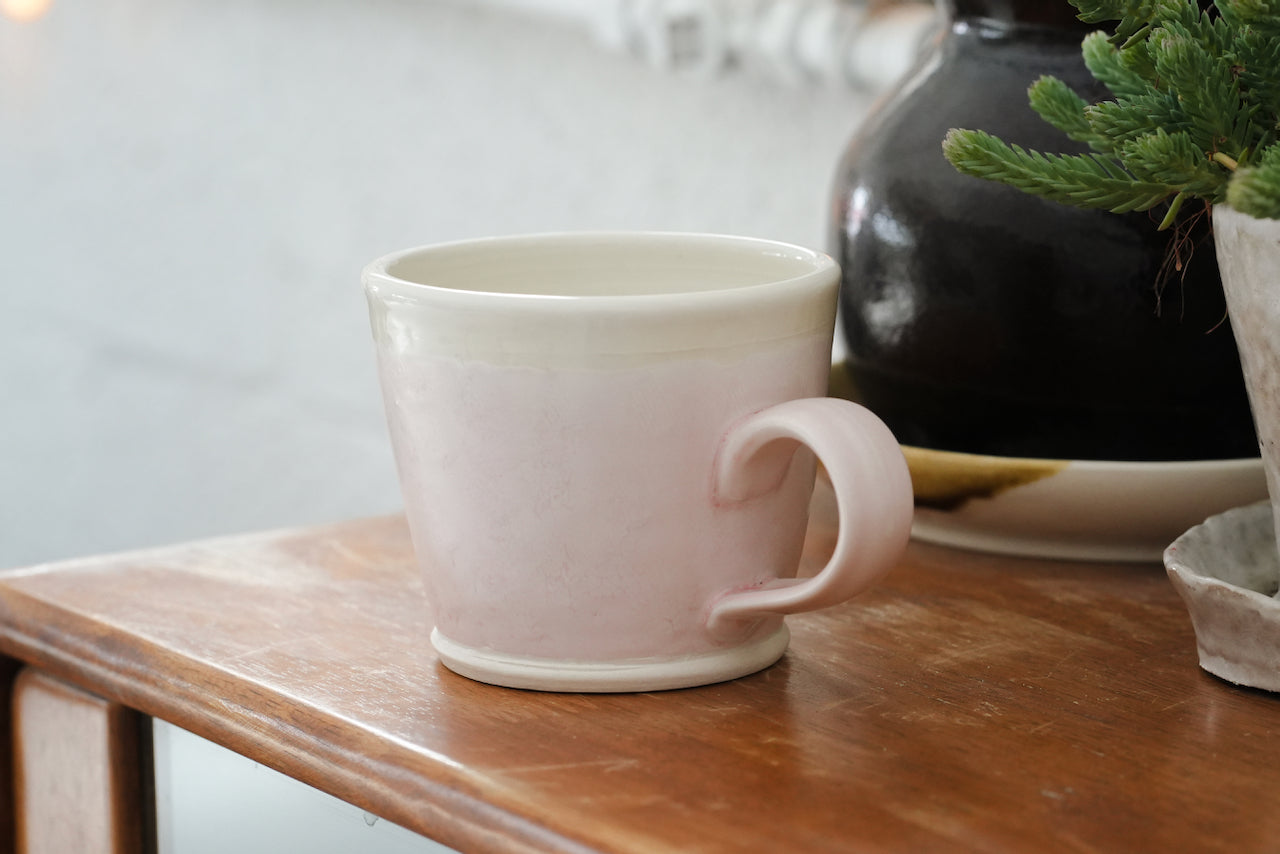 Handmade Pink Mug 06