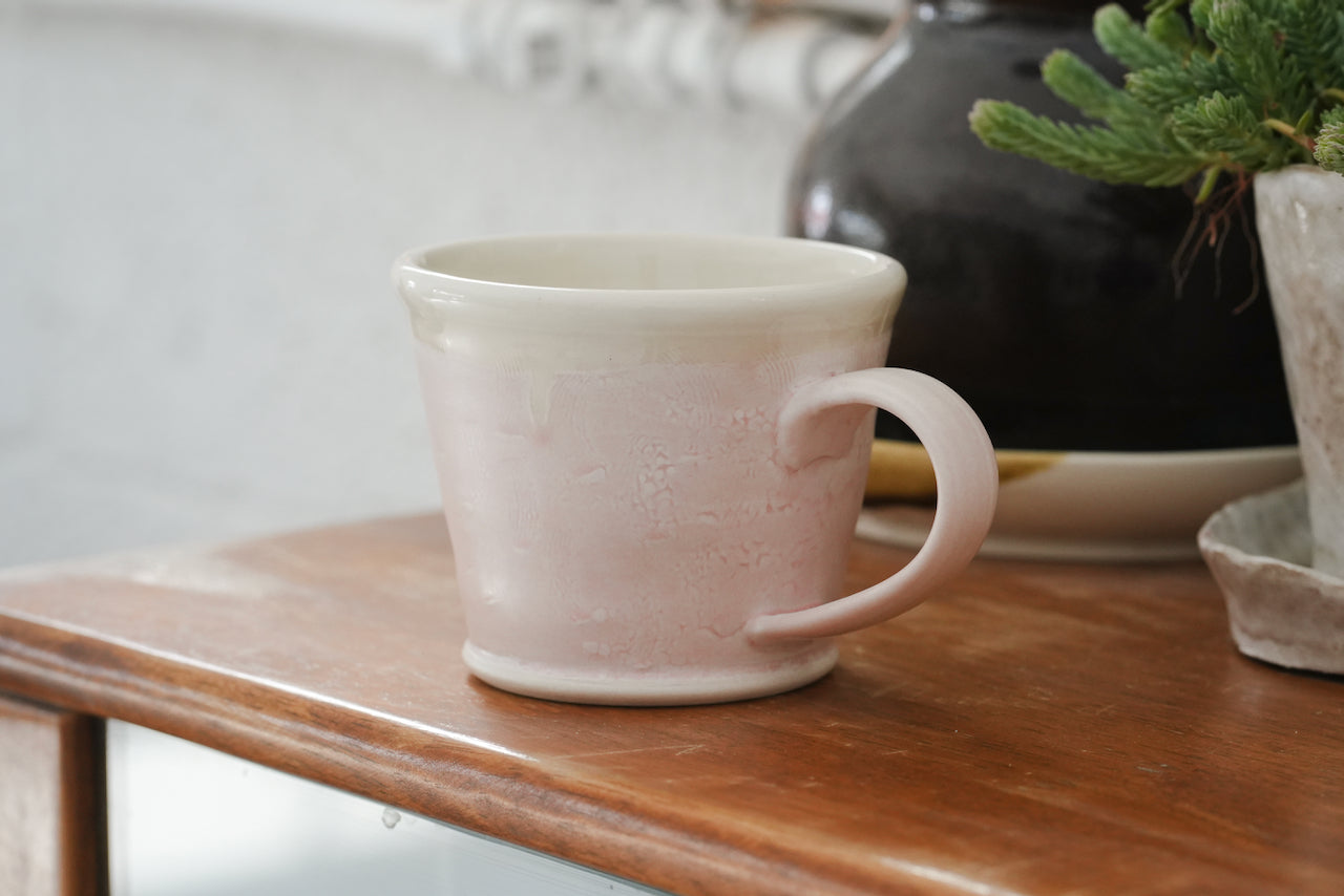Handmade Pink Mug 07