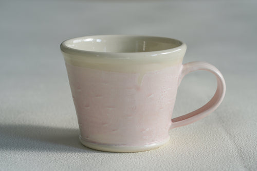 Spring Dawn Pink Porcelain Mug – No. 07