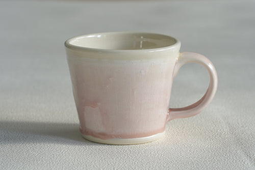 Spring Dawn Pink Porcelain Mug – No. 08