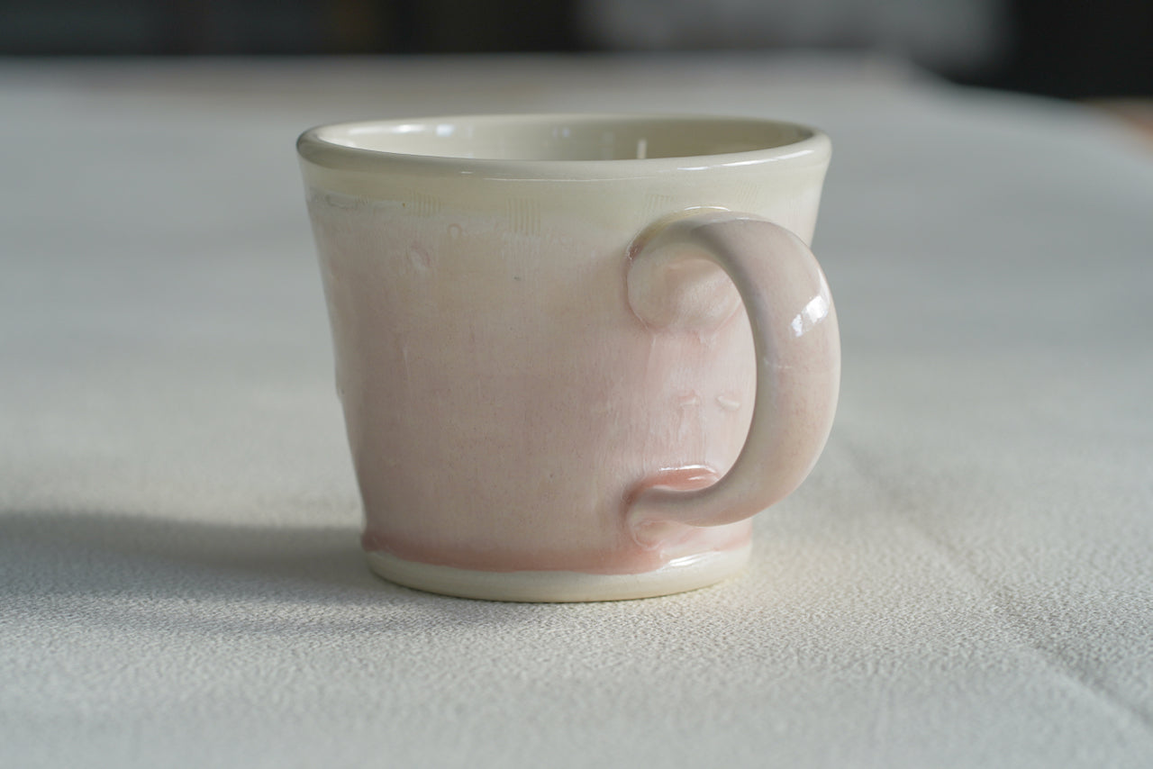 Handmade Pink Mug 08
