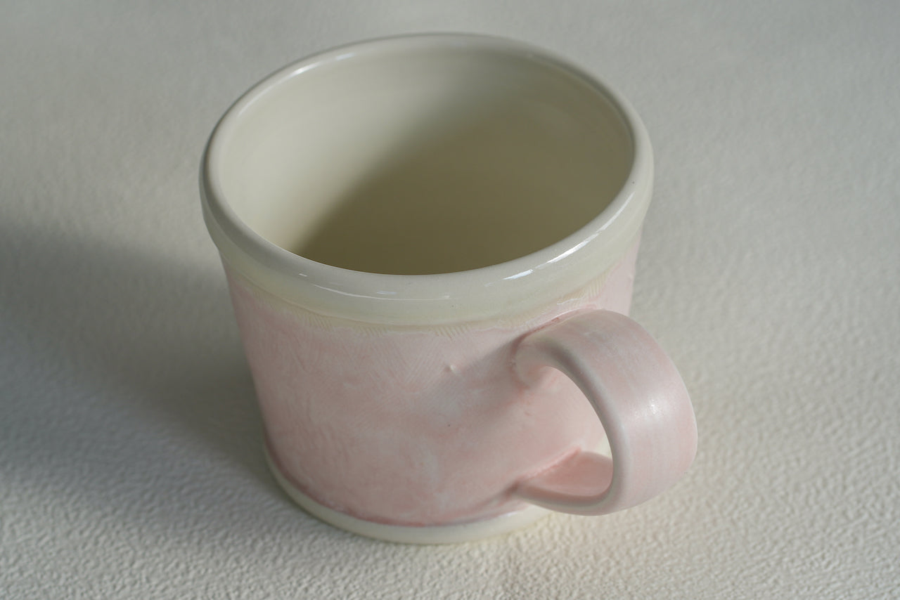 Handmade Pink Mug 09