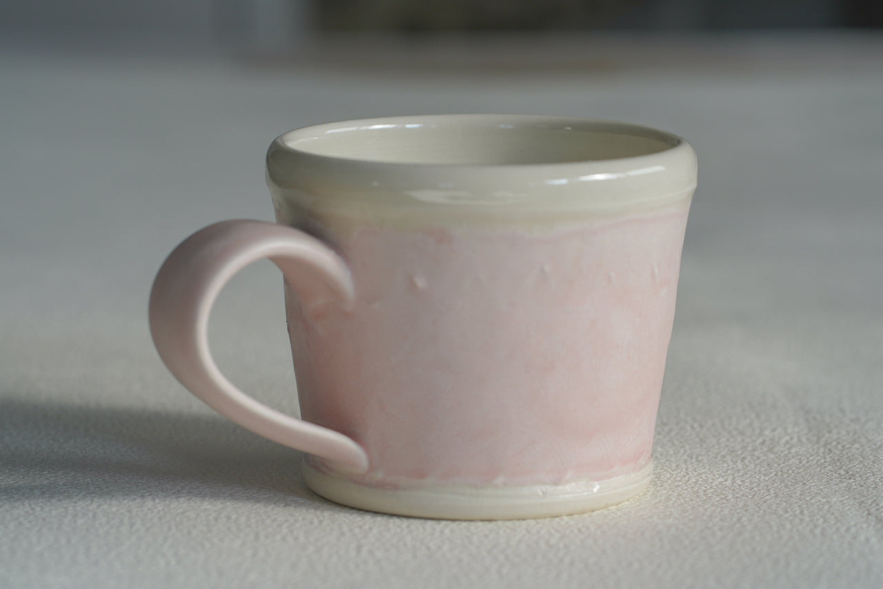 Handmade Pink Mug 09