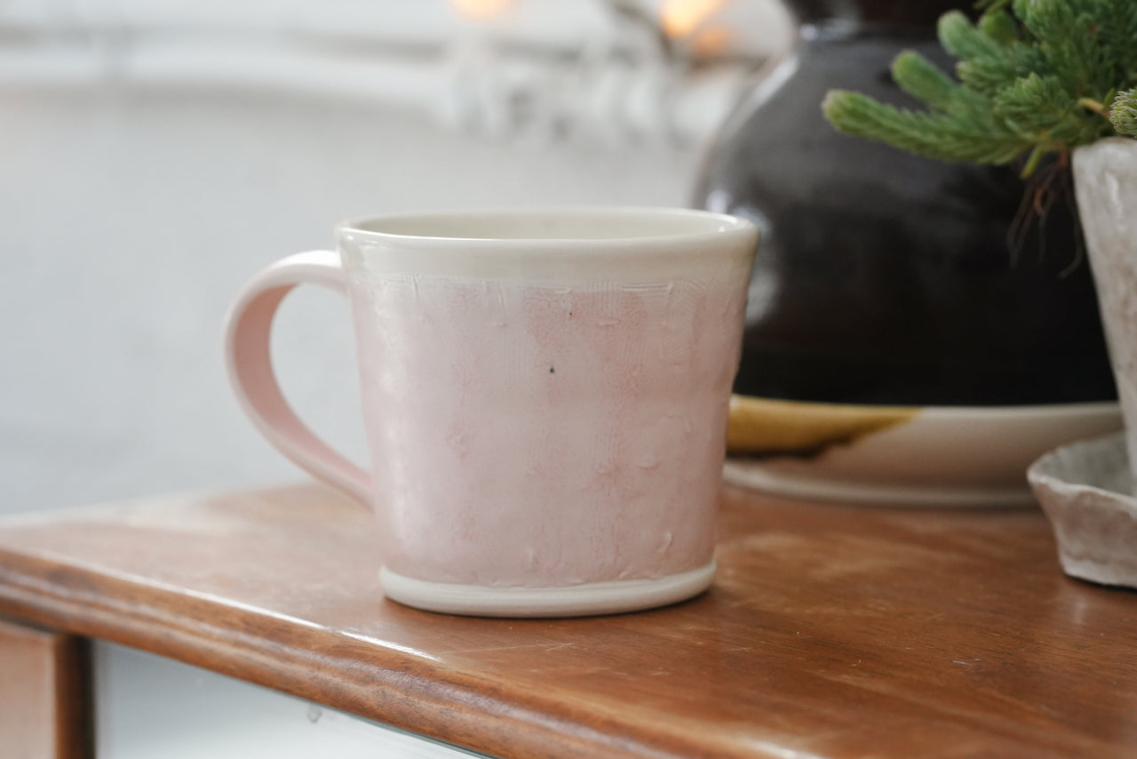 Handmade Pink Mug 11
