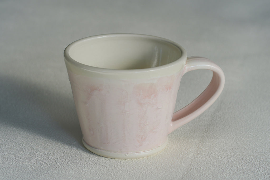 Spring Dawn Pink Porcelain Mug – No. 12