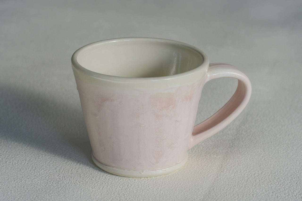 Spring Dawn Pink Porcelain Mug – No. 12