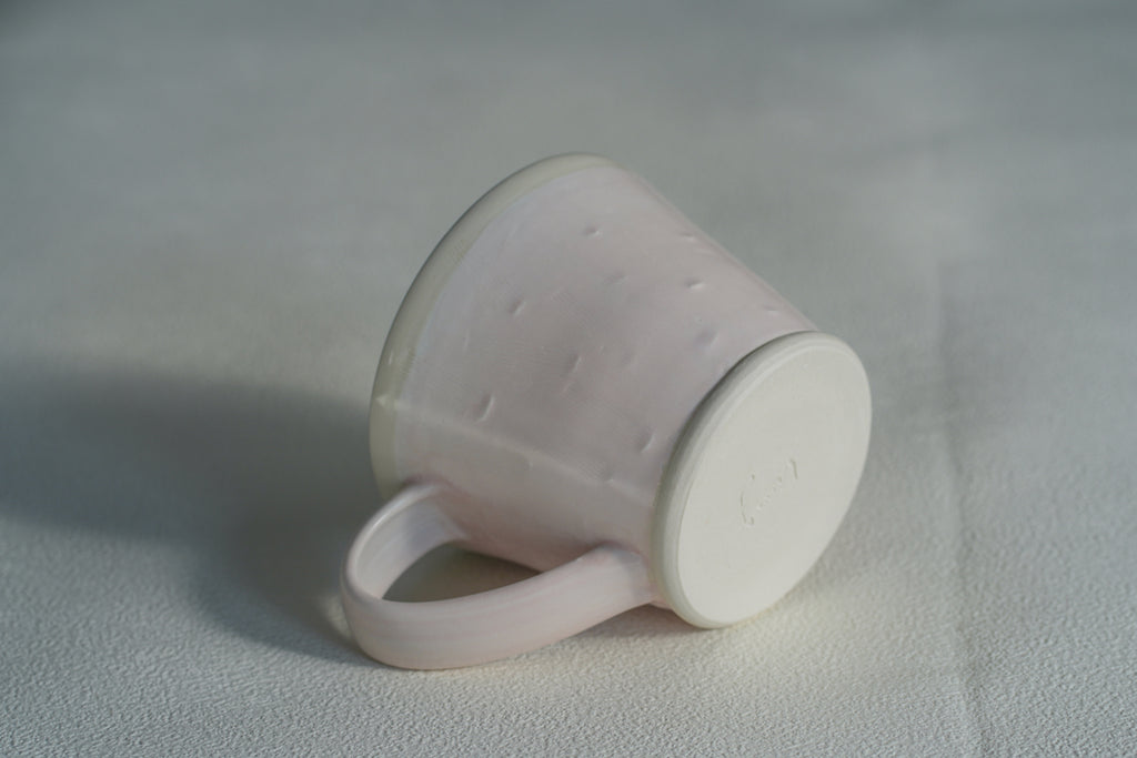 Spring Dawn Pink Porcelain Mug – No. 12