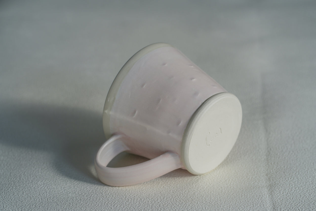 Spring Dawn Pink Porcelain Mug – No. 12