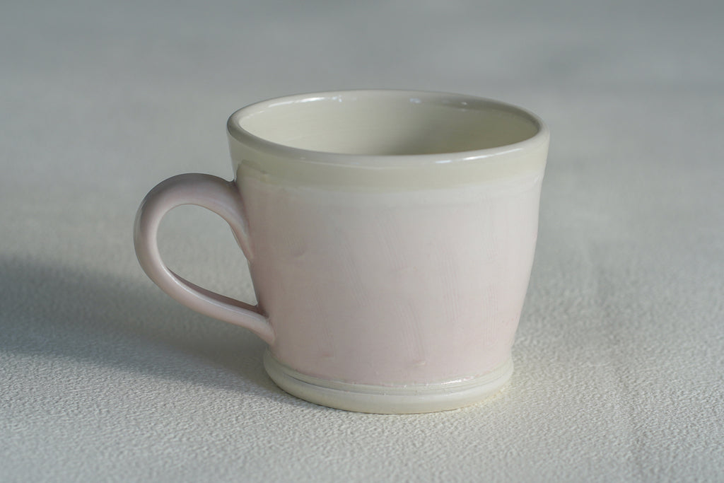 Spring Dawn Pink Porcelain Mug – No. 12