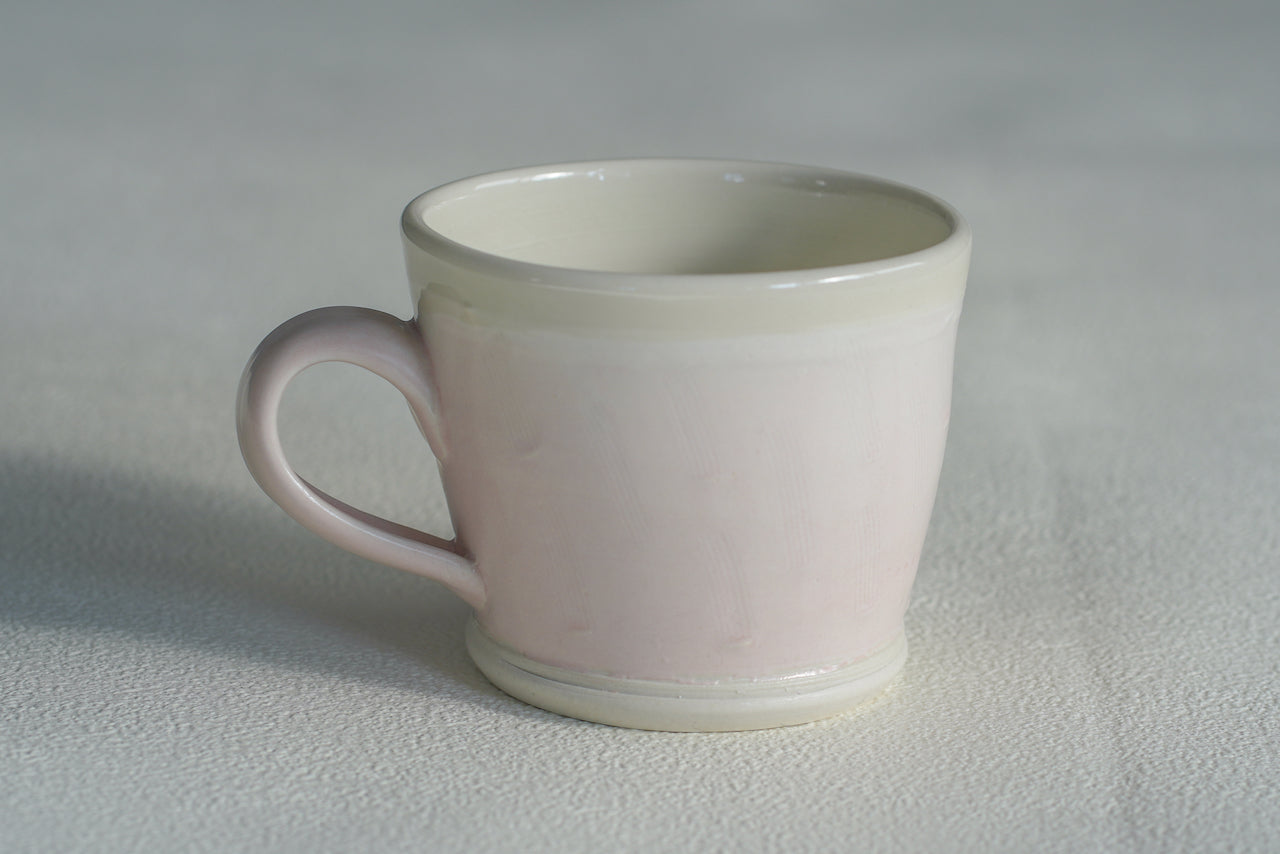 Spring Dawn Pink Porcelain Mug – No. 12