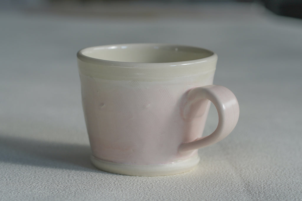 Spring Dawn Pink Porcelain Mug – No. 12