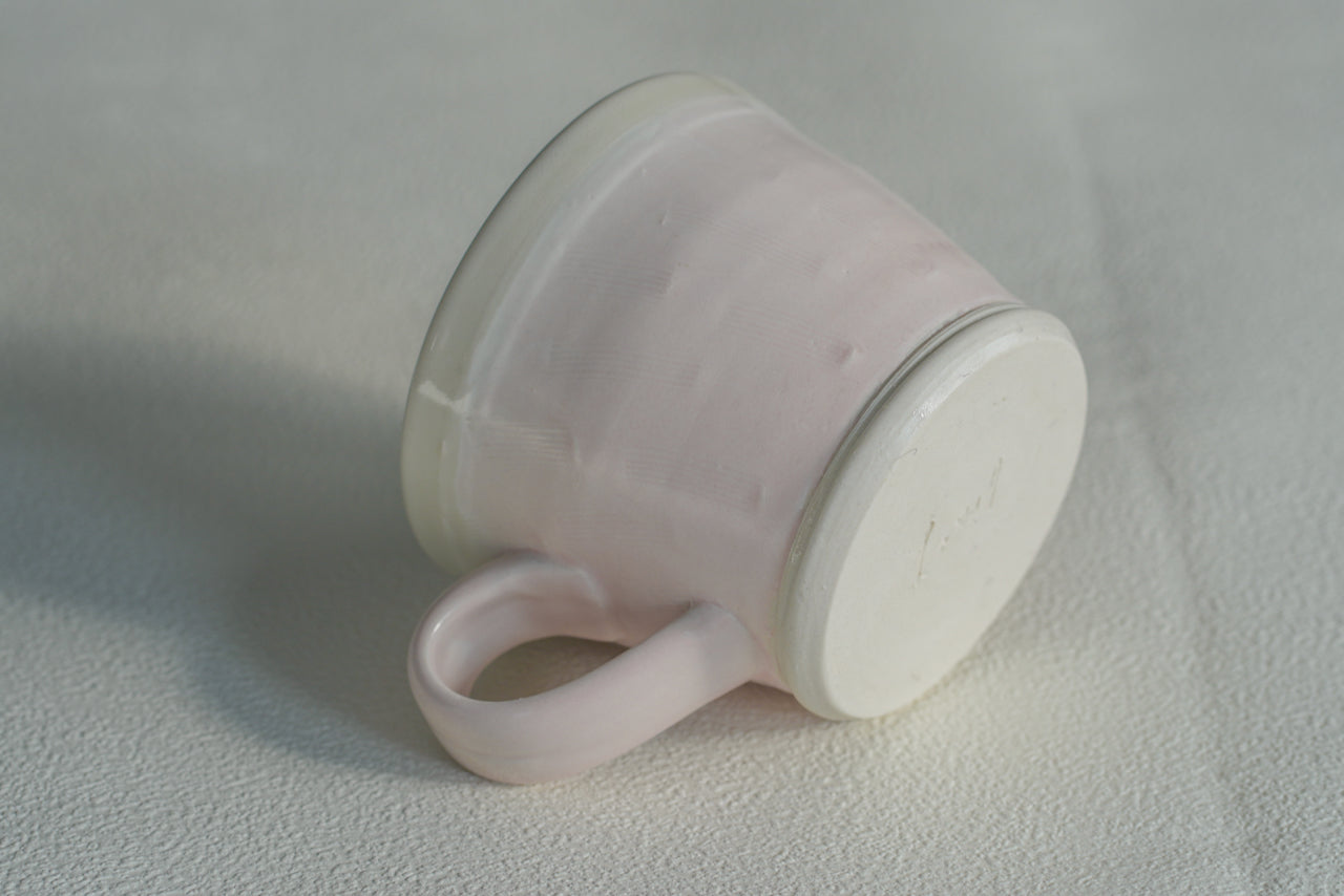 Spring Dawn Pink Porcelain Mug – No. 12