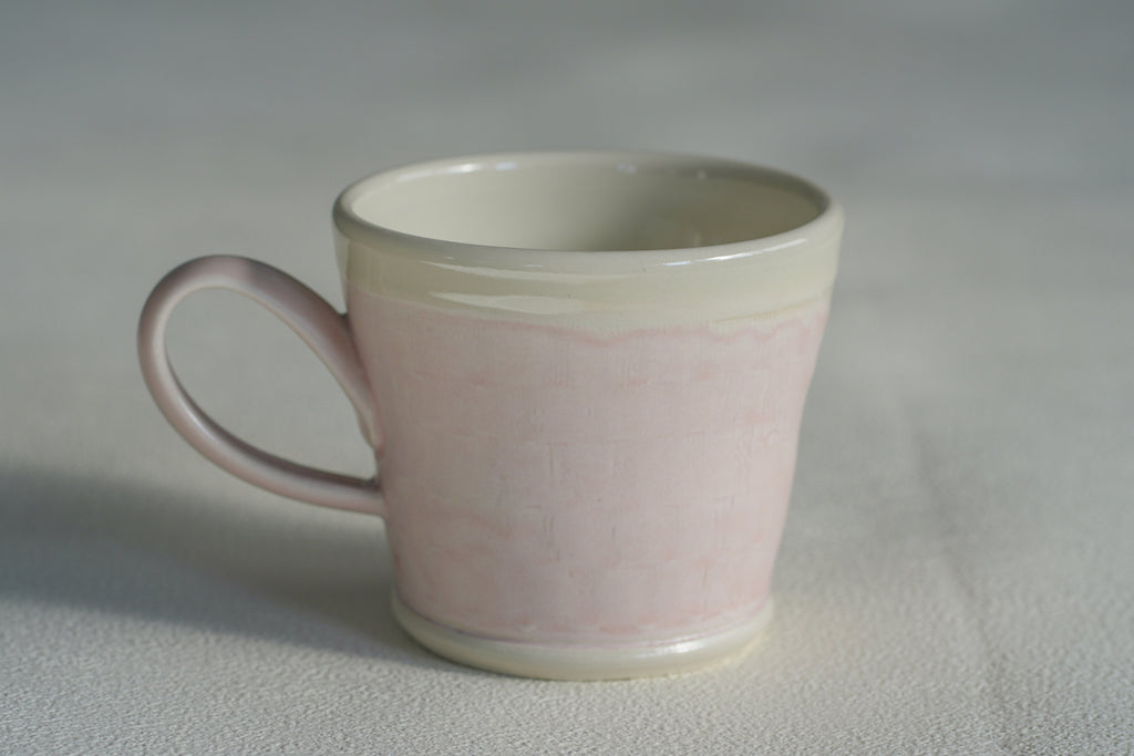 Spring Dawn Pink Porcelain Mug – No. 13