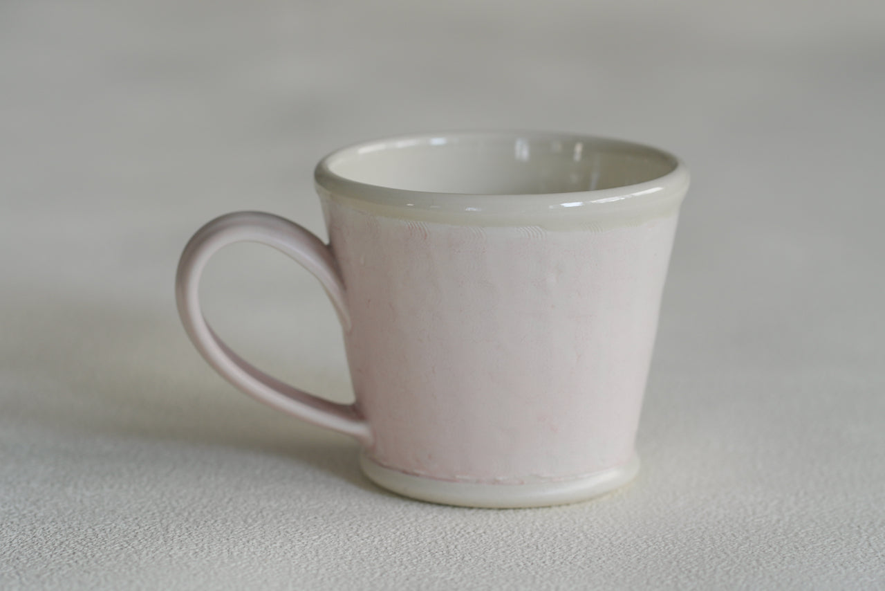 Spring Dawn Pink Porcelain Mug – No. 17