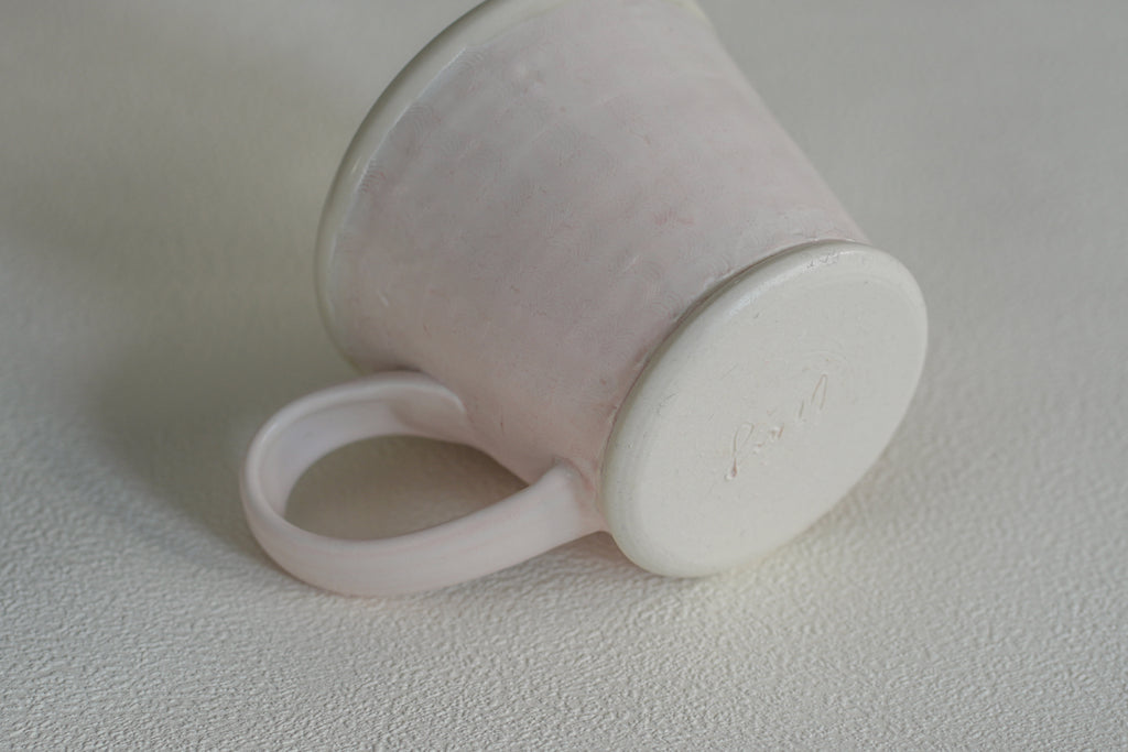 Spring Dawn Pink Porcelain Mug – No. 17