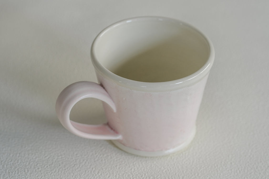 Spring Dawn Pink Porcelain Mug – No. 17