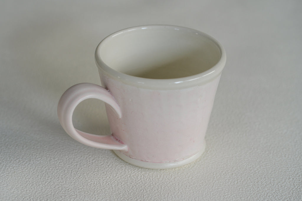 Spring Dawn Pink Porcelain Mug – No. 17