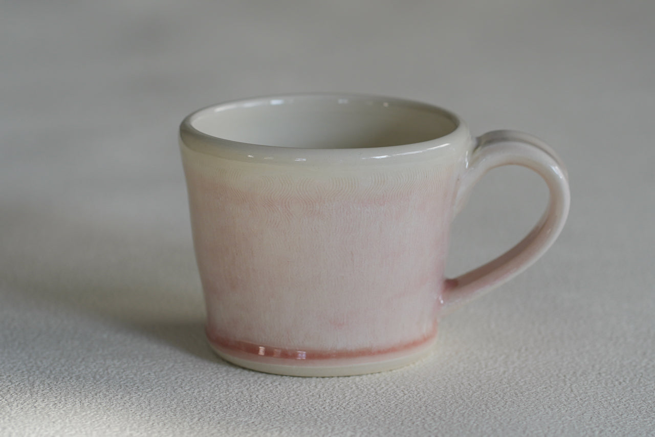 Spring Dawn Pink Porcelain Mug – No. 19