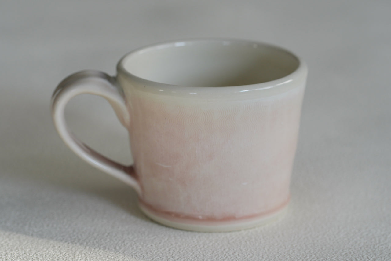 Spring Dawn Pink Porcelain Mug – No. 19