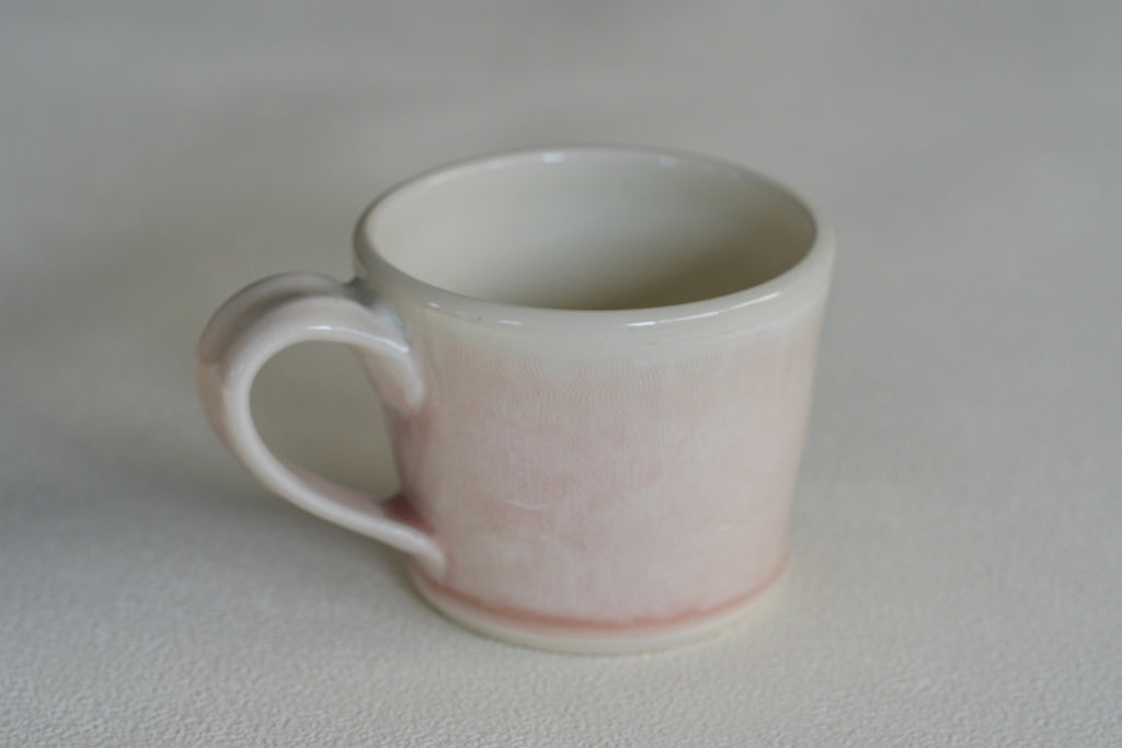 Spring Dawn Pink Porcelain Mug – No. 19