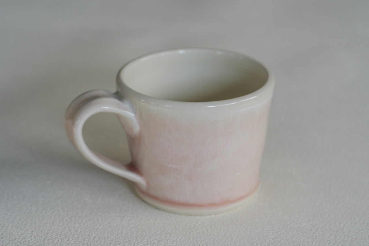 Spring Dawn Pink Porcelain Mug – No. 19