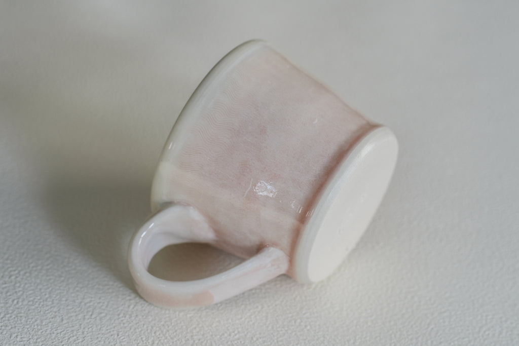 Spring Dawn Pink Porcelain Mug – No. 19