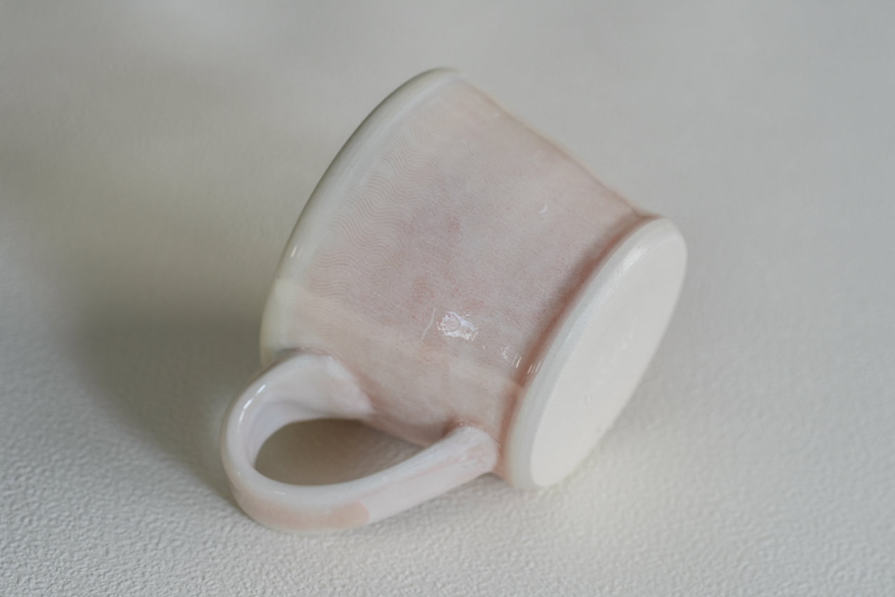 Spring Dawn Pink Porcelain Mug – No. 19