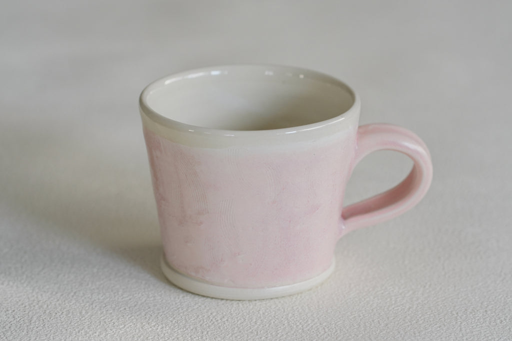 Spring Dawn Pink Porcelain Mug – No. 20