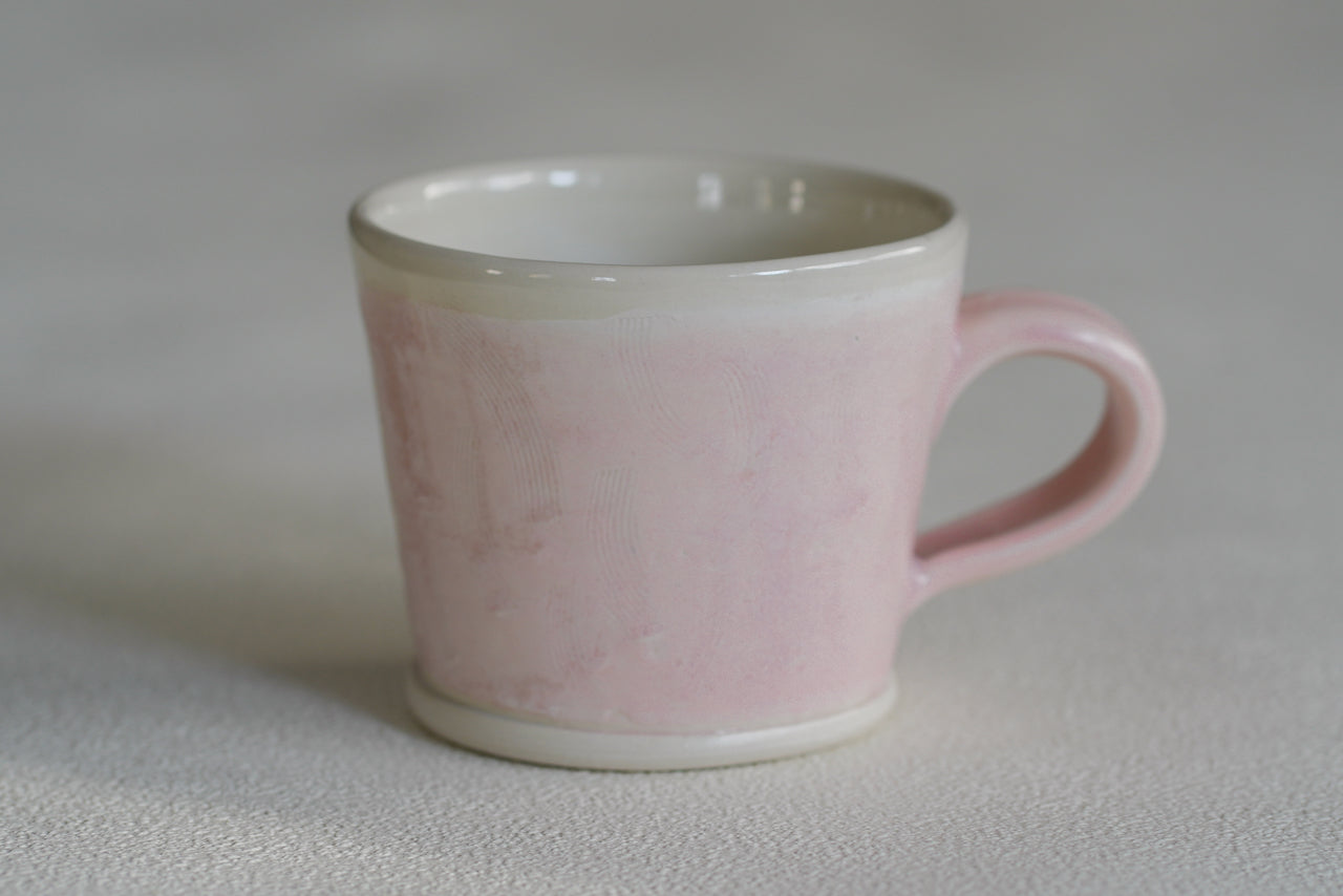Spring Dawn Pink Porcelain Mug – No. 20