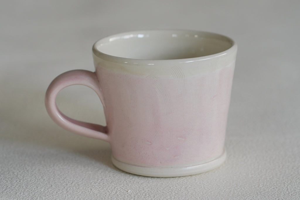 Spring Dawn Pink Porcelain Mug – No. 20