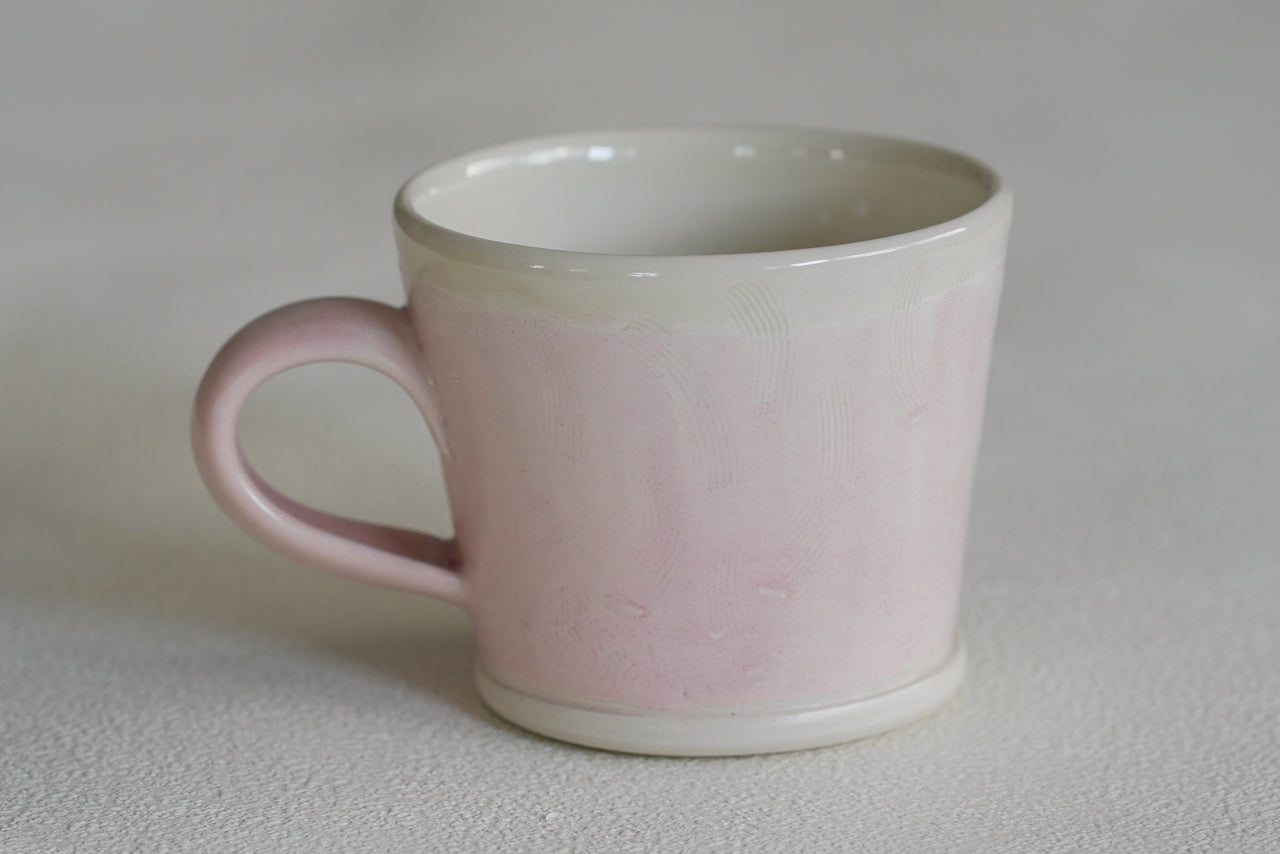 Spring Dawn Pink Porcelain Mug – No. 20