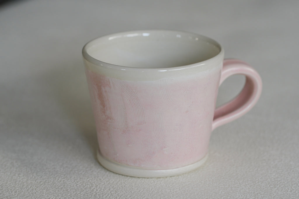 Spring Dawn Pink Porcelain Mug – No. 20
