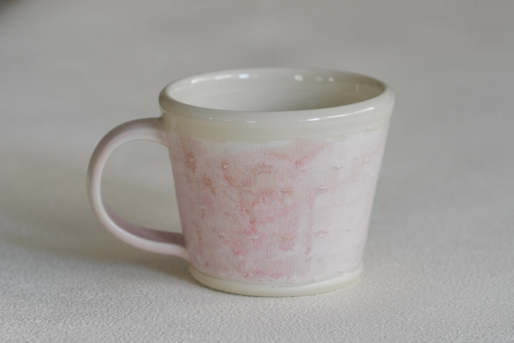 Spring Dawn Pink Porcelain Mug – No. 21