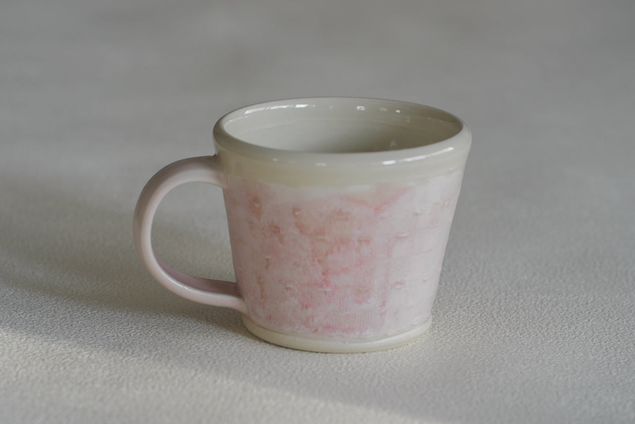 Spring Dawn Pink Porcelain Mug – No. 21