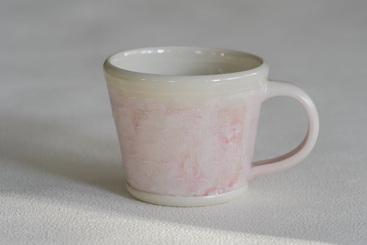 Spring Dawn Pink Porcelain Mug – No. 21