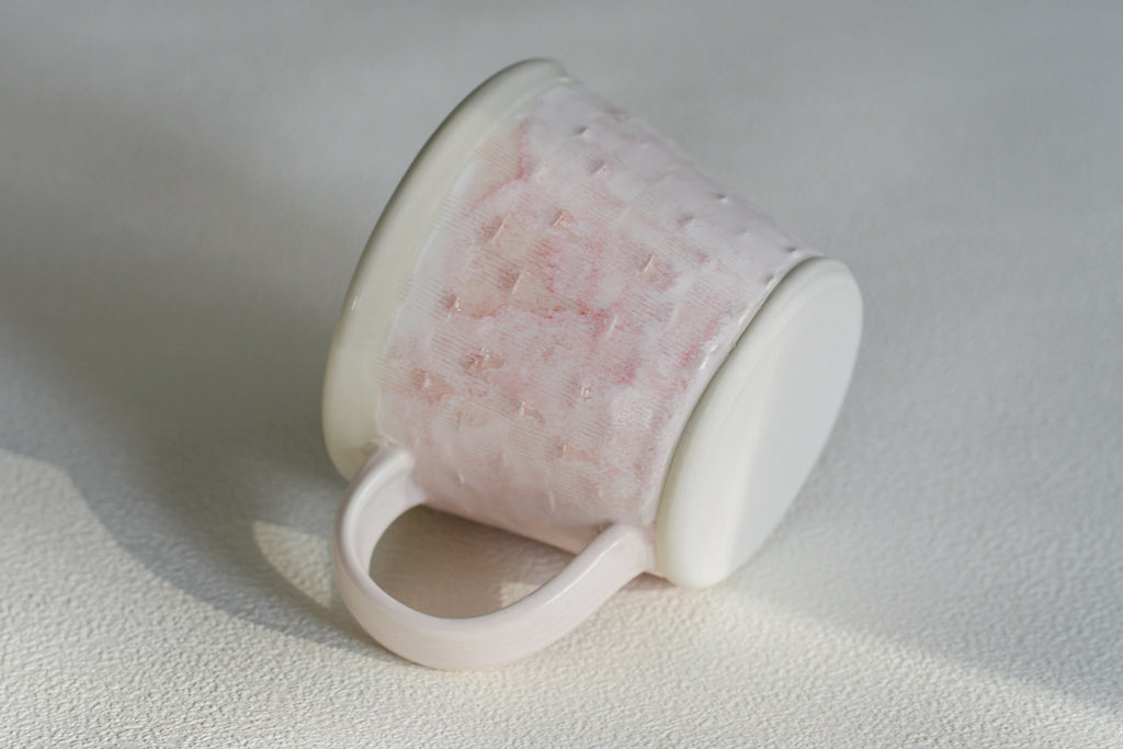 Spring Dawn Pink Porcelain Mug – No. 21