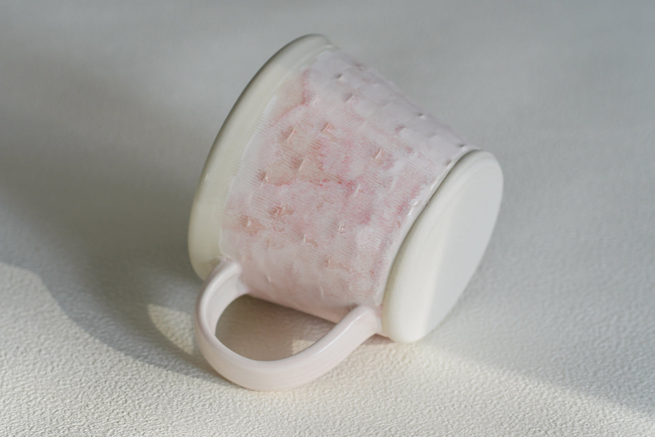 Spring Dawn Pink Porcelain Mug – No. 21