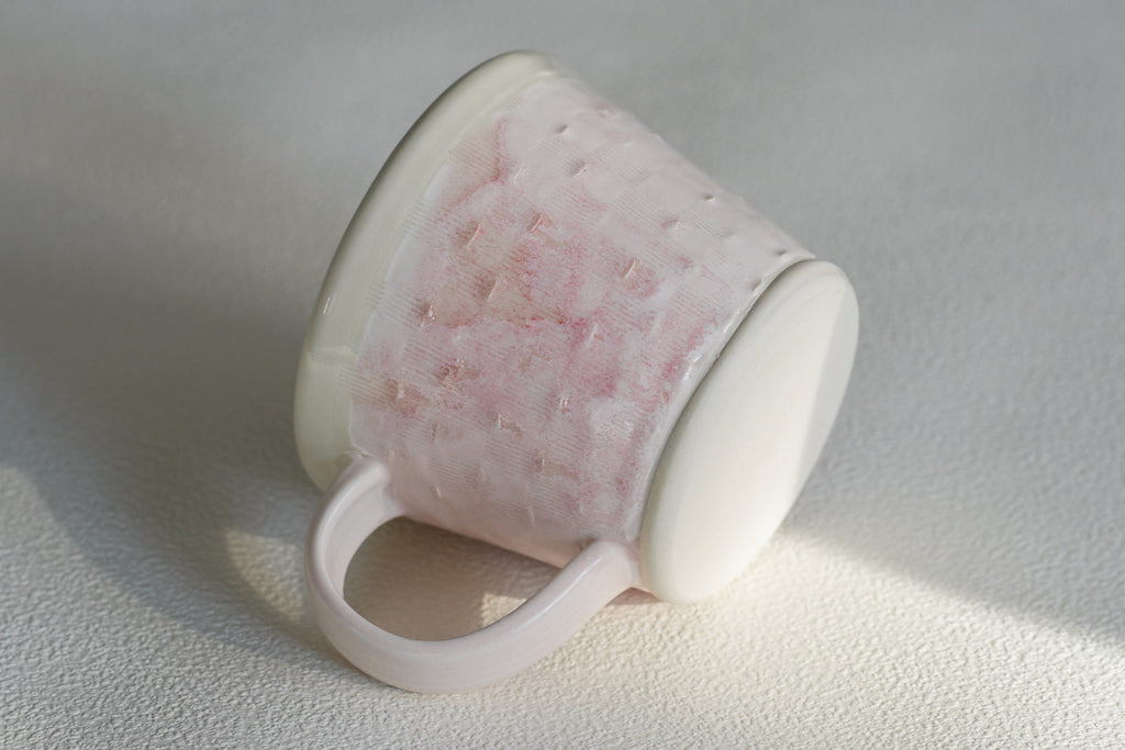 Spring Dawn Pink Porcelain Mug – No. 21