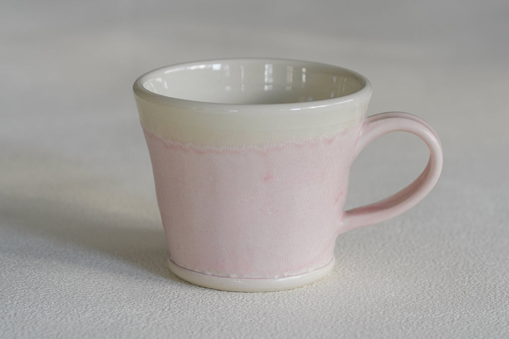 Spring Dawn Pink Porcelain Mug – No. 22