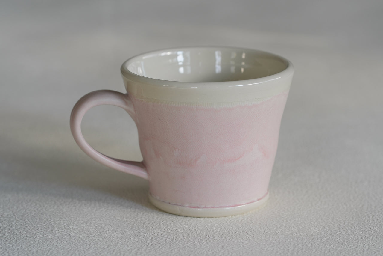Spring Dawn Pink Porcelain Mug – No. 22
