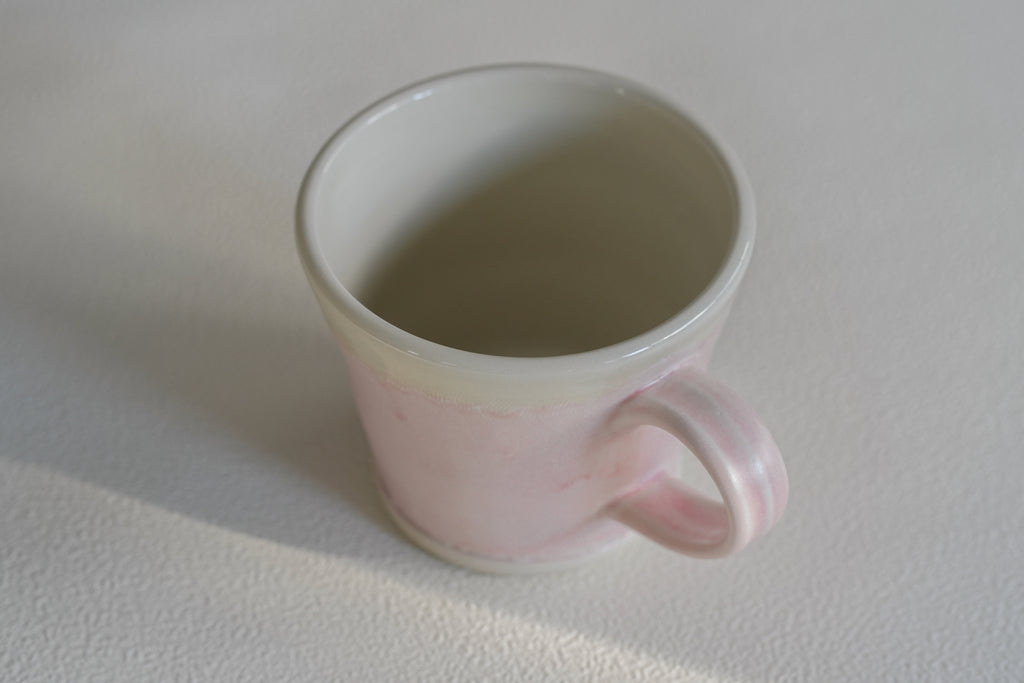 Spring Dawn Pink Porcelain Mug – No. 22