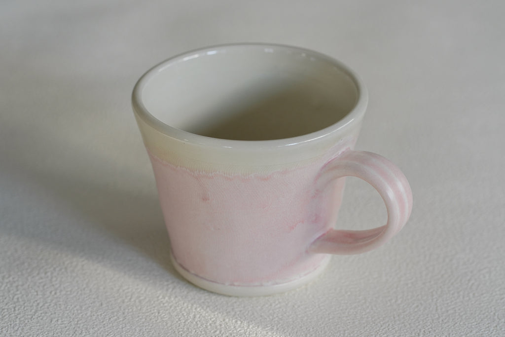 Spring Dawn Pink Porcelain Mug – No. 22