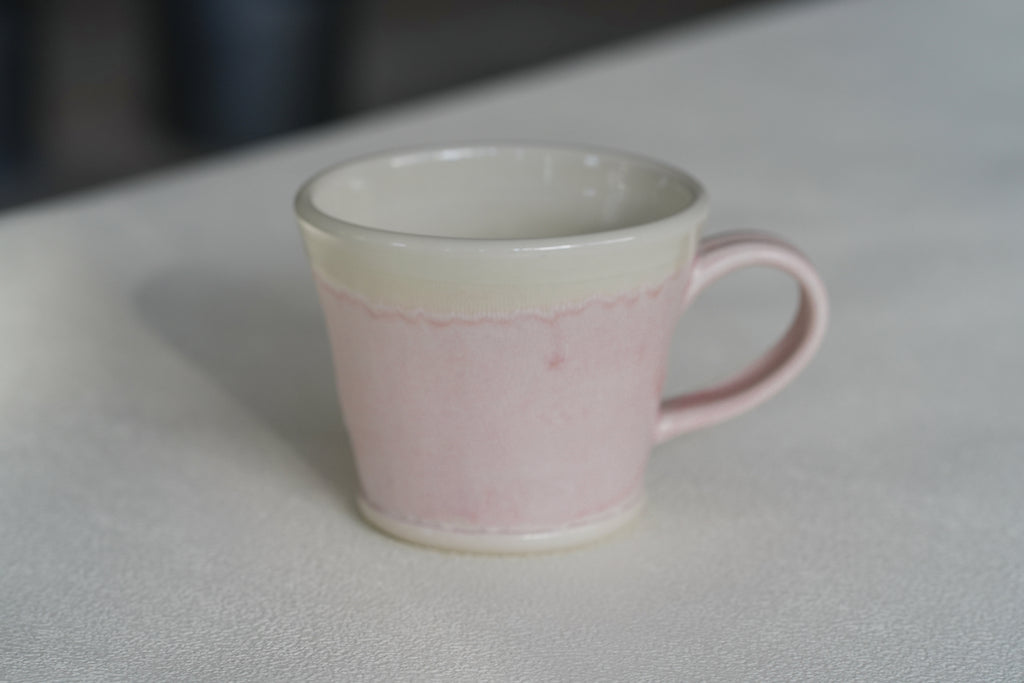 Spring Dawn Pink Porcelain Mug – No. 22