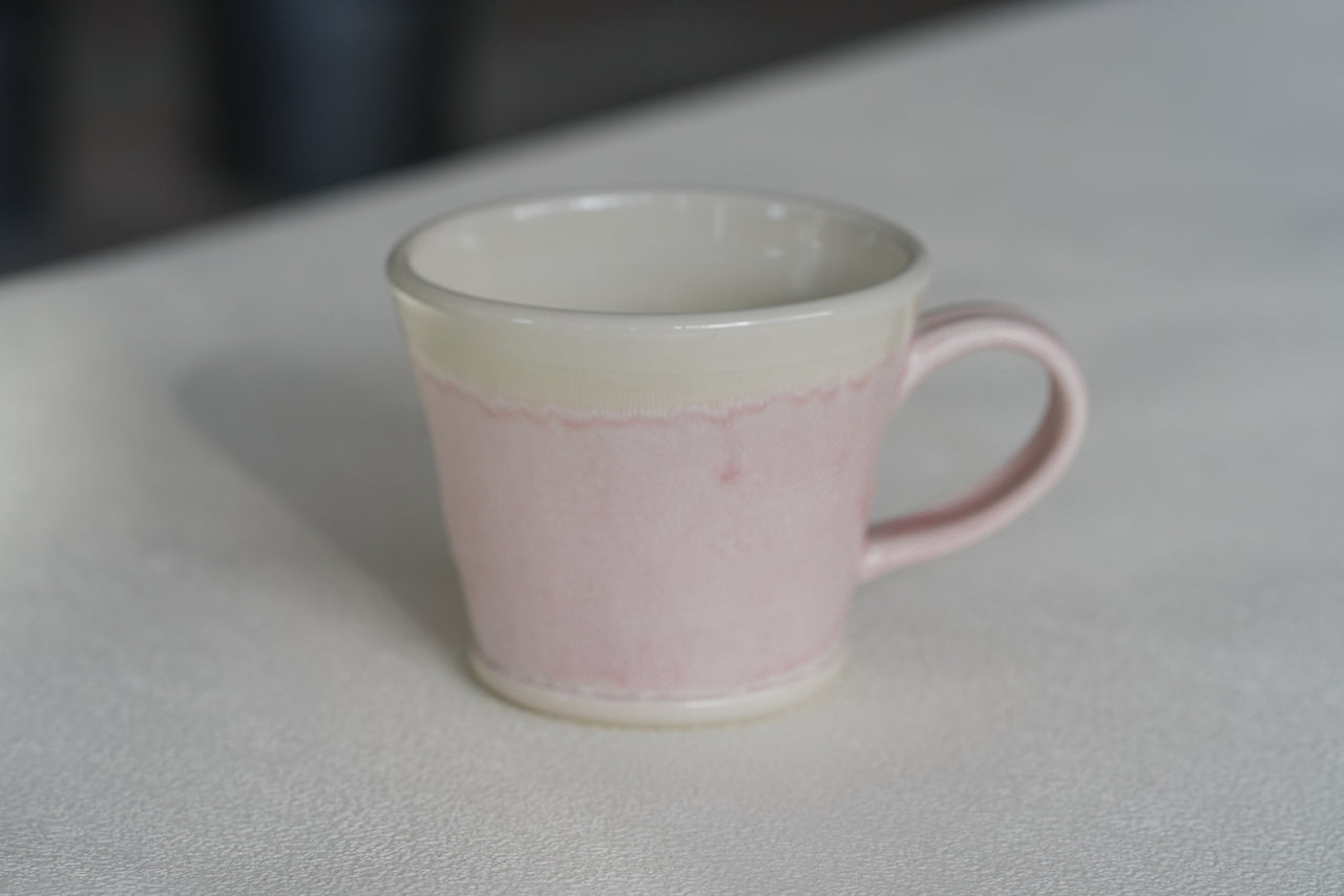 Spring Dawn Pink Porcelain Mug – No. 22