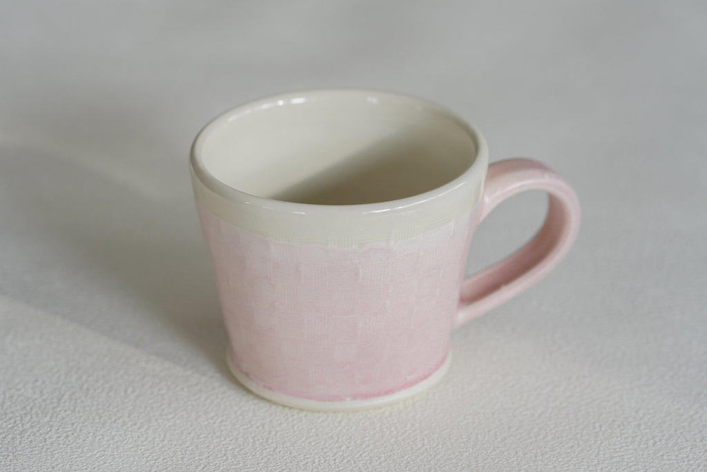 Spring Dawn Pink Porcelain Mug – No. 24