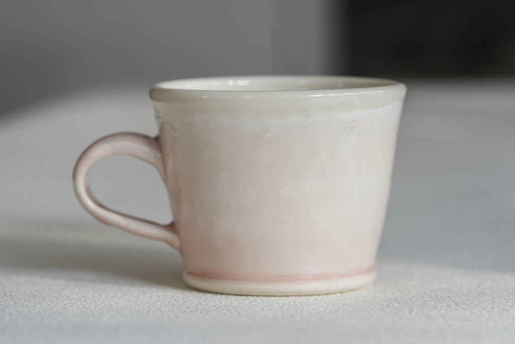 Spring Dawn Pink Porcelain Mug – No. 25