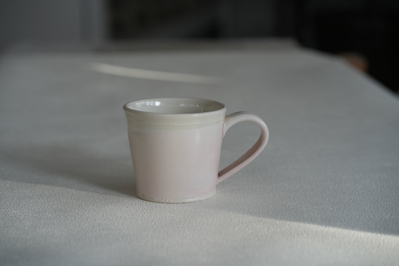 Spring Dawn Pink Porcelain Mug – No. 26