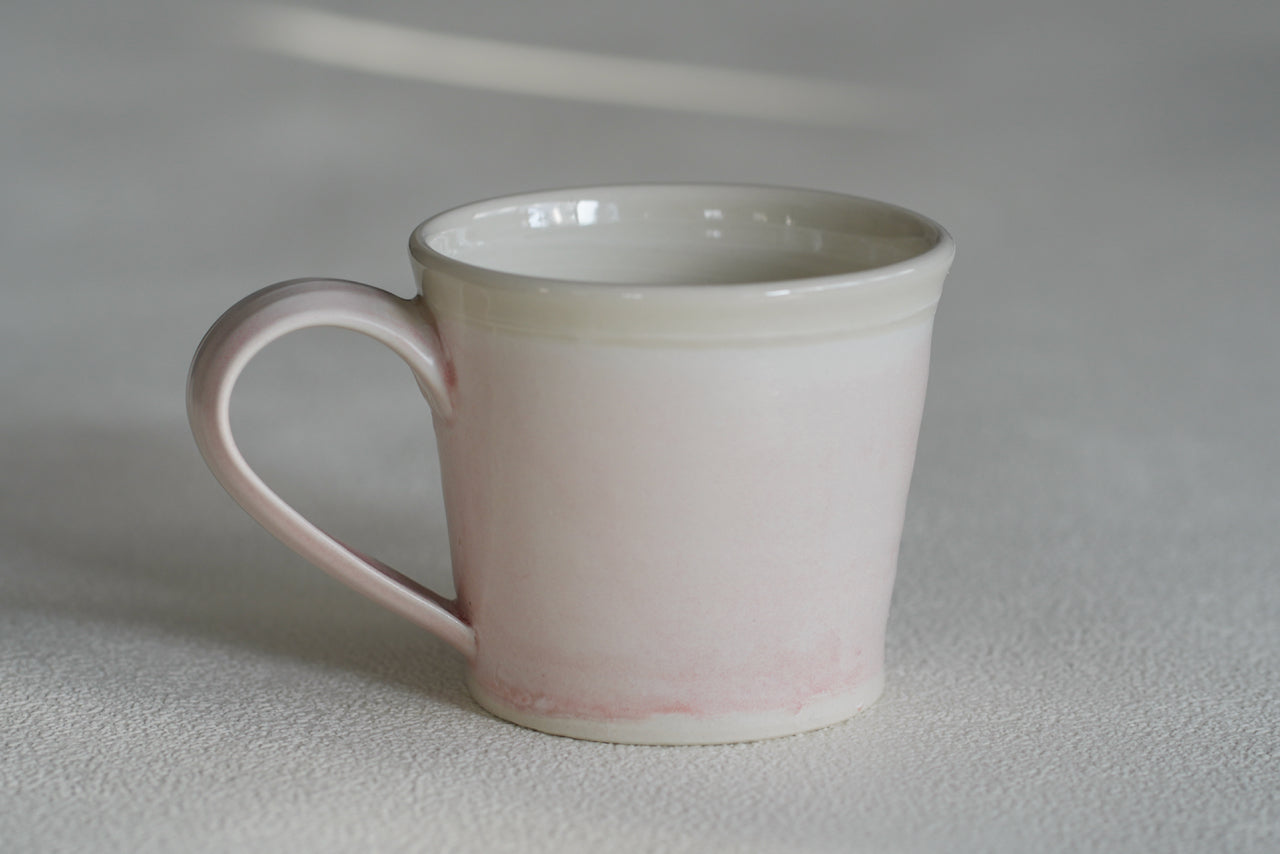 Spring Dawn Pink Porcelain Mug – No. 26