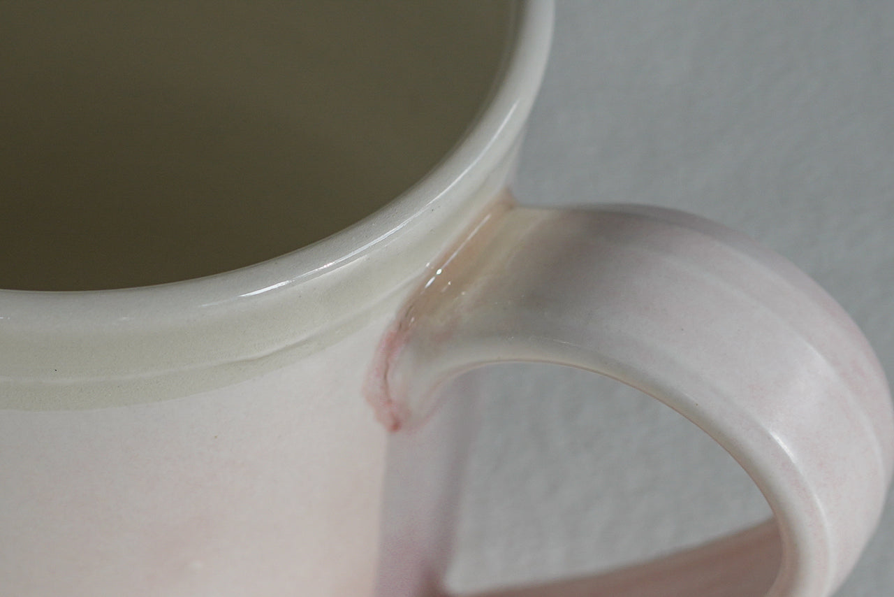 Spring Dawn Pink Porcelain Mug – No. 26